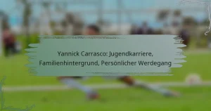 Yannick Carrasco: Jugendkarriere, Familienhintergrund, Persönlicher Werdegang